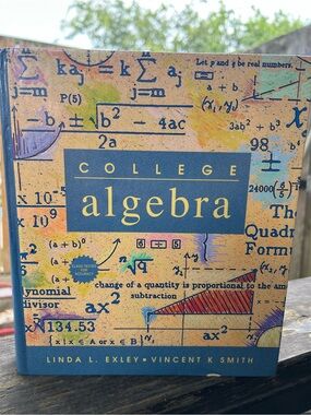 Prentice Hall College Algebra Hardback Textbook